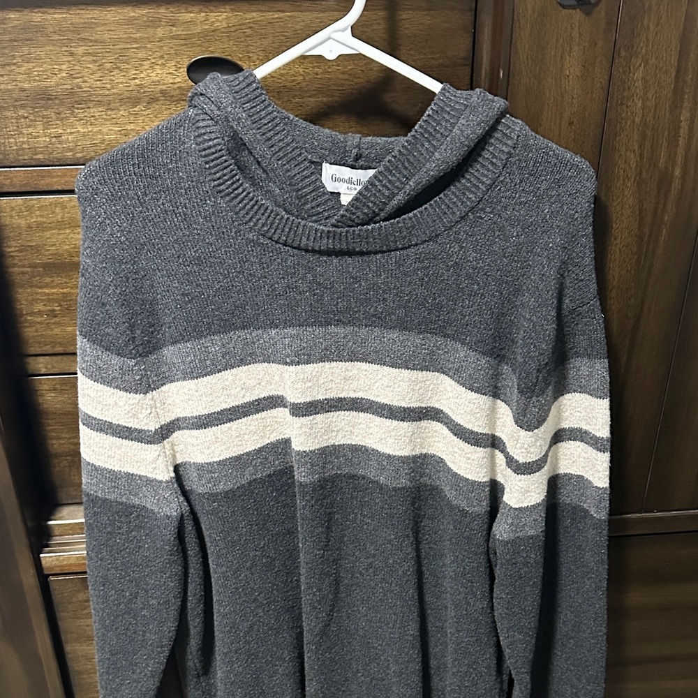 Goodfellow & Co Charcoal Cowl Neck Sweater